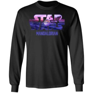 Baby Yoda T-Shirt Star Wars The Mandalorian The Child Long Sleeve