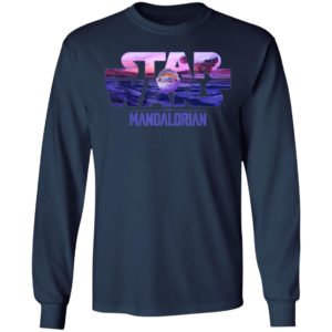 Baby Yoda T-Shirt Star Wars The Mandalorian The Child Long Sleeve