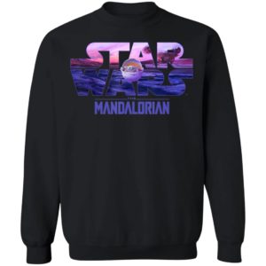 Baby Yoda T-Shirt Star Wars The Mandalorian The Child Long Sleeve