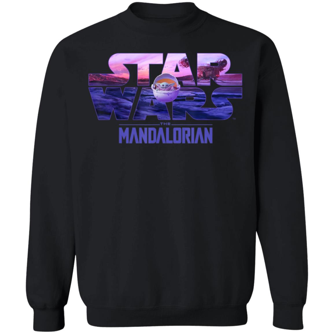 Baby Yoda T-Shirt Star Wars The Mandalorian The Child Long Sleeve Baby Yoda T-Shirt Star Wars The Mandalorian The Child Long Sleeve