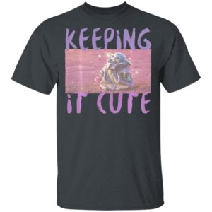 Star Wars The Mandalorian The Child Keeping It Cute T-Shirt Hoodie