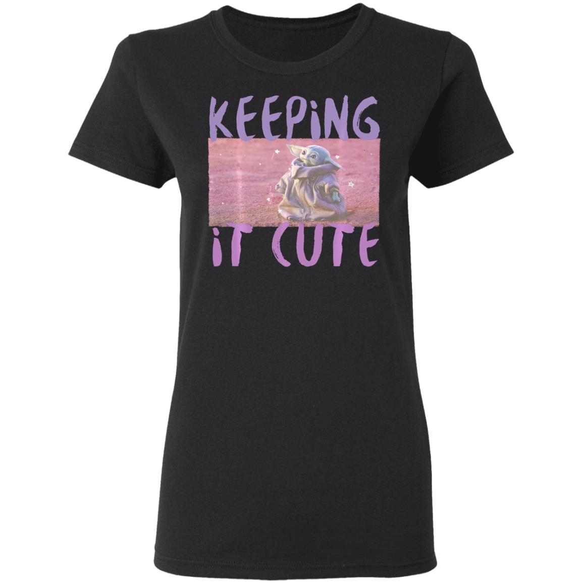 Star Wars The Mandalorian The Child Keeping It Cute T-Shirt Hoodie Star Wars The Mandalorian The Child Keeping It Cute T-Shirt Hoodie