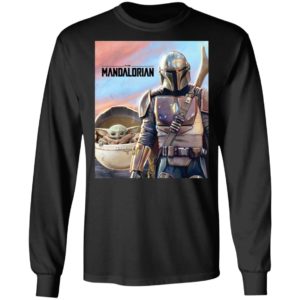 Star Wars The Mandalorian The Child Baby Yoda Shirt Hoodie LS