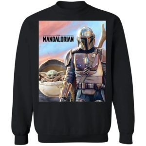 Star Wars The Mandalorian The Child Baby Yoda Shirt Hoodie LS