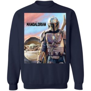 Star Wars The Mandalorian The Child Baby Yoda Shirt Hoodie LS