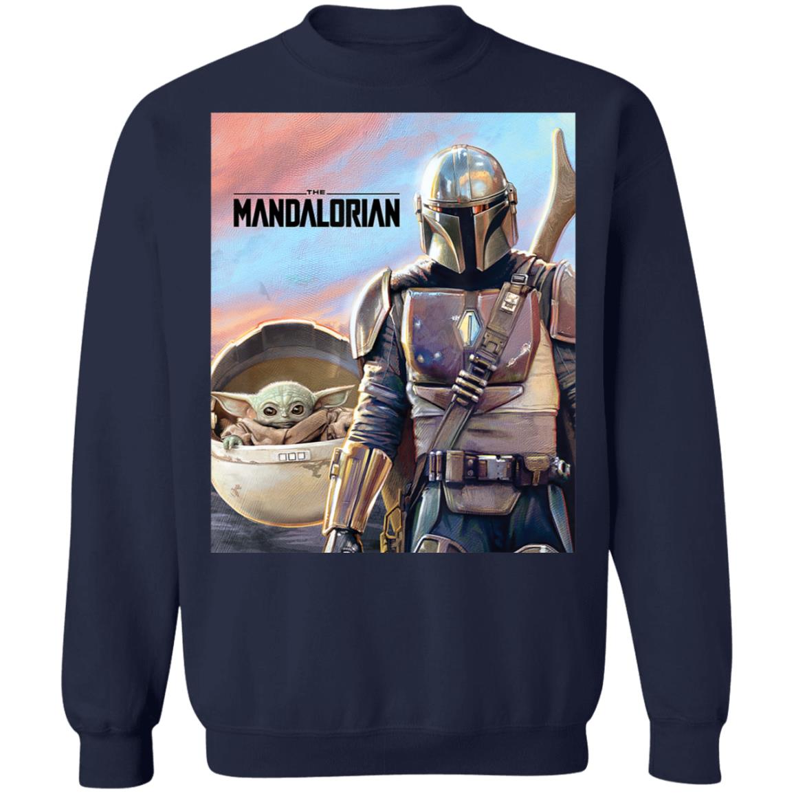 Star Wars The Mandalorian The Child Baby Yoda Shirt Hoodie LS Star Wars The Mandalorian The Child Baby Yoda Shirt Hoodie LS