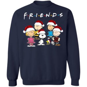 Peanut Snoopy Friends Merry Christmas Sweatshirt