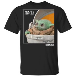 Star Wars The Mandalorian The Child Baby Yoda Snack Time Shirt Hoodie