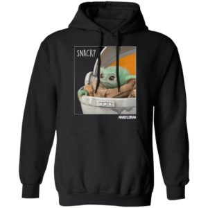 Star Wars The Mandalorian The Child Baby Yoda Snack Time Shirt Hoodie