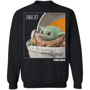 Star Wars The Mandalorian The Child Baby Yoda Snack Time Shirt Hoodie