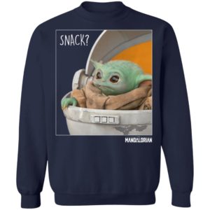 Star Wars The Mandalorian The Child Baby Yoda Snack Time Shirt Hoodie