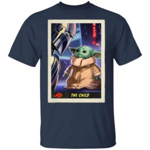 Star Wars The Mandalorian The Child Baby Yoda Trading Card Shirt