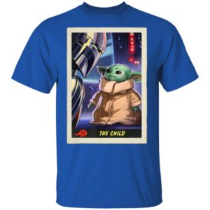 Star Wars The Mandalorian The Child Baby Yoda Trading Card Shirt