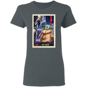 Star Wars The Mandalorian The Child Baby Yoda Trading Card Shirt