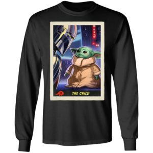 Star Wars The Mandalorian The Child Baby Yoda Trading Card Shirt