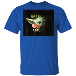 Baby Yoda Shirt Star Wars The Mandalorian The Child Unknown Species