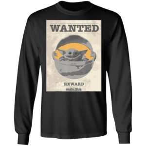 Baby Yoda Shirt - Star Wars The Mandalorian The Child Wanted Reward