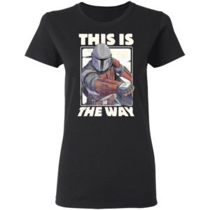 Star Wars The Mandalorian This Is The Way Shirt Hoodie LS