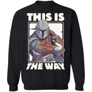 Star Wars The Mandalorian This Is The Way Shirt Hoodie LS