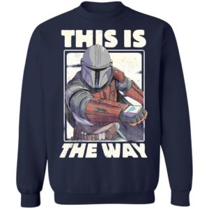 Star Wars The Mandalorian This Is The Way Shirt Hoodie LS