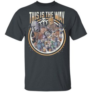 Star Wars Shirt The Mandalorian Group Shot This Is The Way Long Sleeve