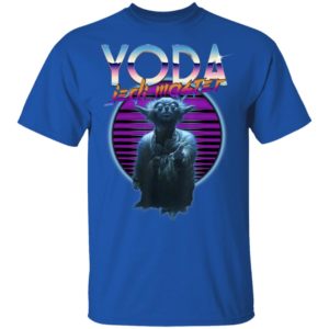 Star Wars Yoda Jedi Master T- Shirt The Ultimate Retro 80's