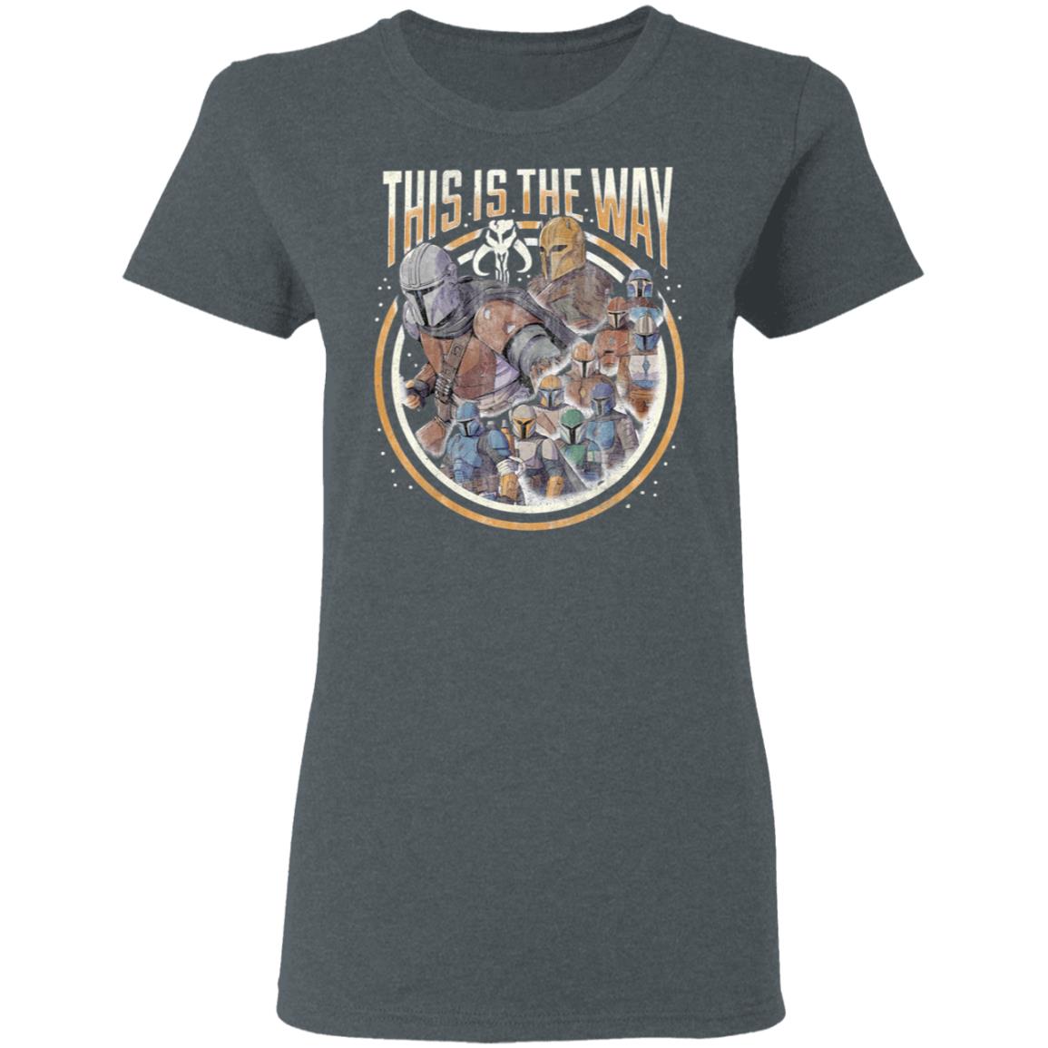 Star Wars Shirt The Mandalorian Group Shot This Is The Way Long Sleeve Star Wars Shirt The Mandalorian Group Shot This Is The Way Long Sleeve