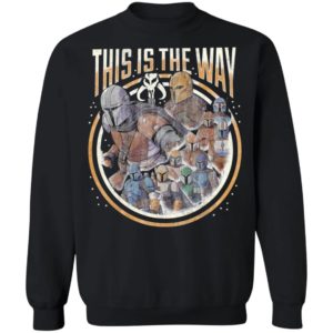 Star Wars Shirt The Mandalorian Group Shot This Is The Way Long Sleeve