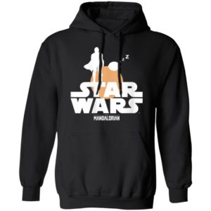 Star Wars The Mandalorian The Child Sunset Baby Yoda Shirt Hoodie