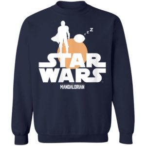 Star Wars The Mandalorian The Child Sunset Baby Yoda Shirt Hoodie