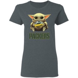 Baby Yoda Hug Green Bay Packer Shirt Hoodie