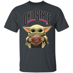 Baby Yoda Hug Ohio State Buckeyes Star Wars Shirt