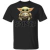 Baby Yoda Hug Ohio State Buckeyes Star Wars Shirt