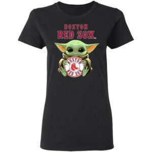 Baby Yoda Hug Boston Red Sox Star War Shirt Hoodie