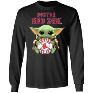 Baby Yoda Hug Boston Red Sox Star War Shirt Hoodie