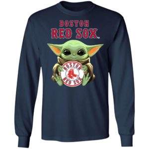 Baby Yoda Hug Boston Red Sox Star War Shirt Hoodie