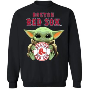 Baby Yoda Hug Boston Red Sox Star War Shirt Hoodie