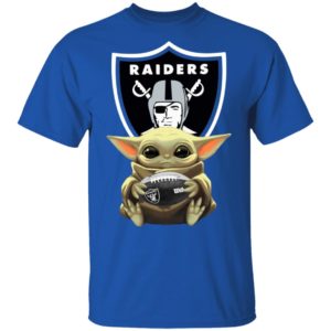 Baby Yoda Hug Oakland Raiders Star Wars Shirt Hoodie