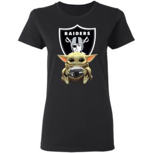 Baby Yoda Hug Oakland Raiders Star Wars Shirt Hoodie