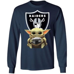 Baby Yoda Hug Oakland Raiders Star Wars Shirt Hoodie