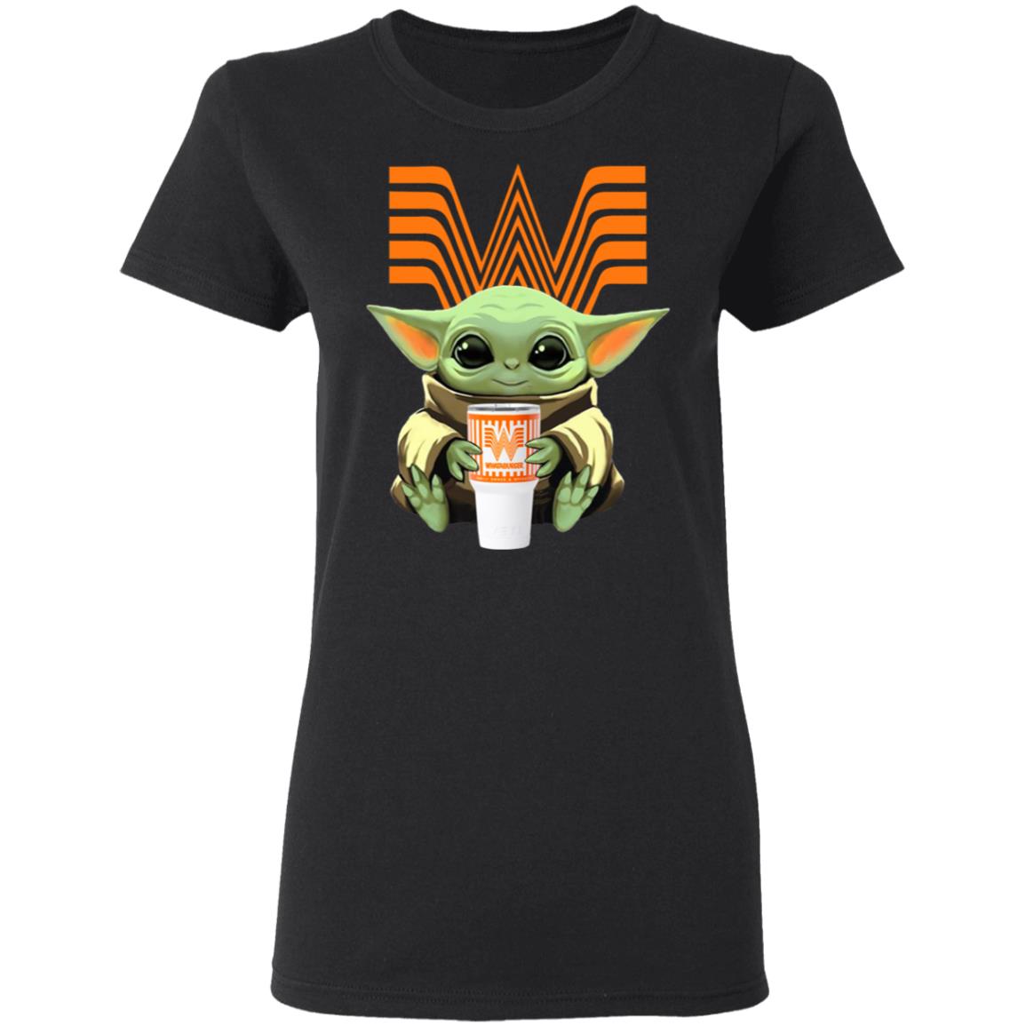 Baby Yoda Drink Whataburger Star Wars Shirt Hoodie LS Baby Yoda Drink Whataburger Star Wars Shirt Hoodie LS