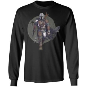 Star Wars Shirt The Mandalorian Hero Pose