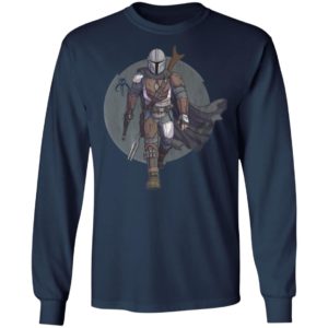 Star Wars Shirt The Mandalorian Hero Pose