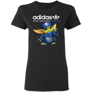 Baby Yoda All Day I Dream About Volkswagen Adidas Shirt Hoodie LS