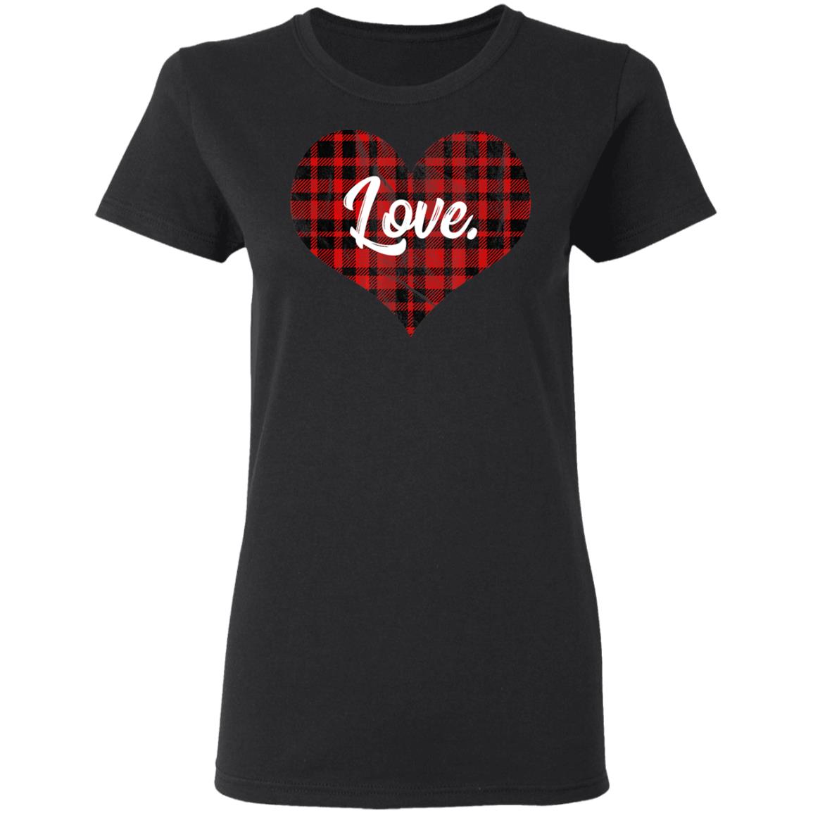 Buffalo Plaid Heart T Shirt Valentines Day Heart Shirt Long Sleeve Buffalo Plaid Heart T Shirt Valentines Day Heart Shirt Long Sleeve