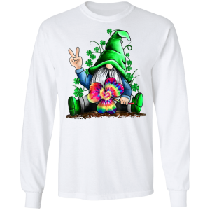 Gnomes Lucky St Patricks Day for Men Women Kids T-Shirt, Long Sleeve, Hoodie