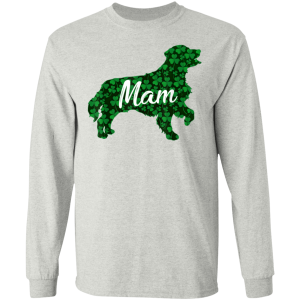 St Patrick Day Shamrock Irish Golden Retriever Dog Mam T-Shirt, Hoodie, Long Sleeve
