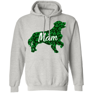 St Patrick Day Shamrock Irish Golden Retriever Dog Mam T-Shirt, Hoodie, Long Sleeve