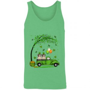 Blue Truck Pickup Australian shepherd St Patricks Day Irish T-Shirt, Long Sleeve, Tank Top