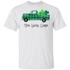 Buffalo Plaid Truck One Lucky Flamingo Mama St Patricks Day T-Shirt, Long Sleeve, Tank Top
